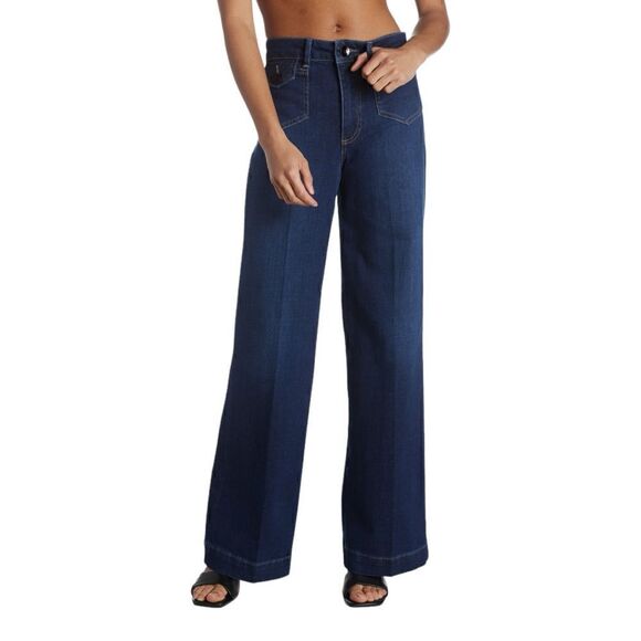 MOS MOSH Women’s Colette Birkin Jeans in the Size 31 in Dark Blue Wash - Picture 2 of 7